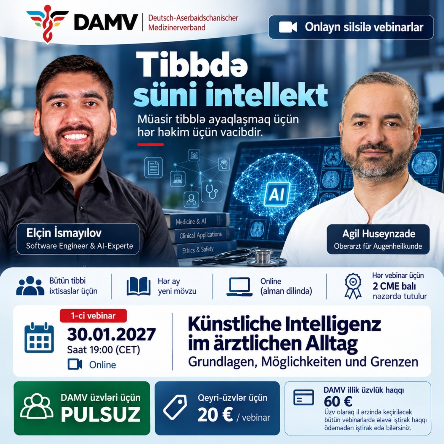 KI in der Medizin – DAMV Webinarreihe
