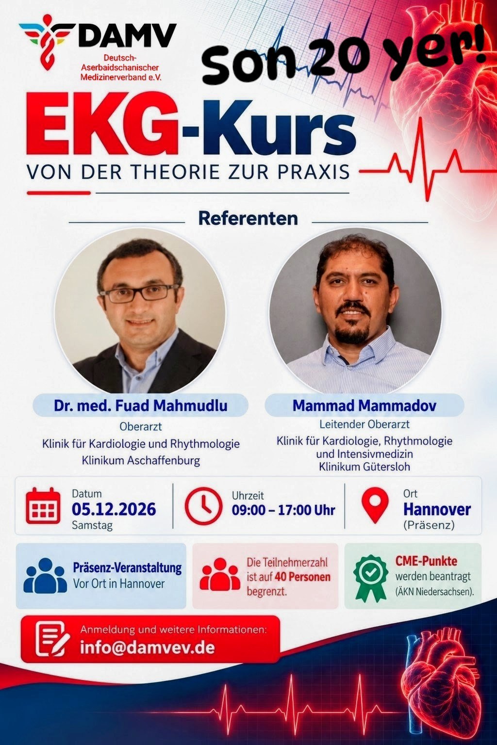 EKG-Kurs DAMV